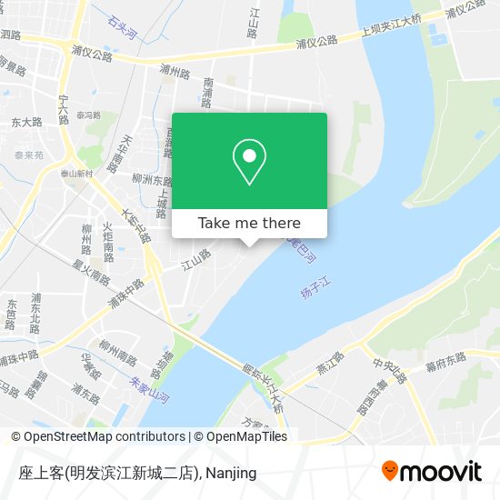 座上客(明发滨江新城二店) map