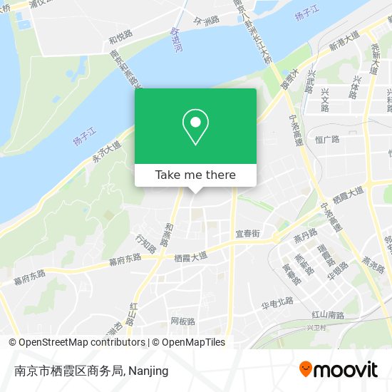 南京市栖霞区商务局 map
