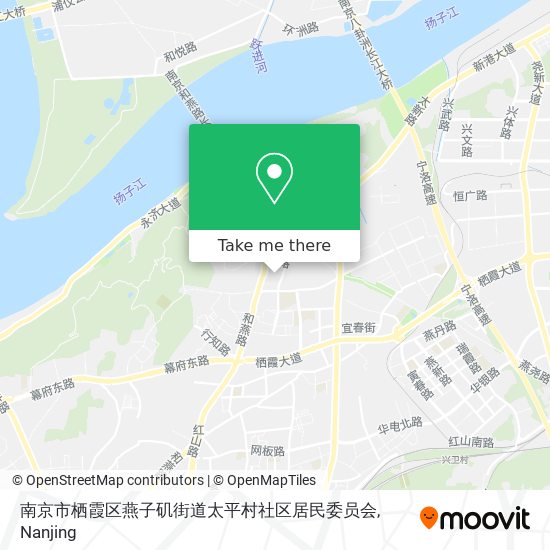 南京市栖霞区燕子矶街道太平村社区居民委员会 map