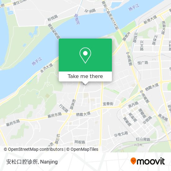 安松口腔诊所 map
