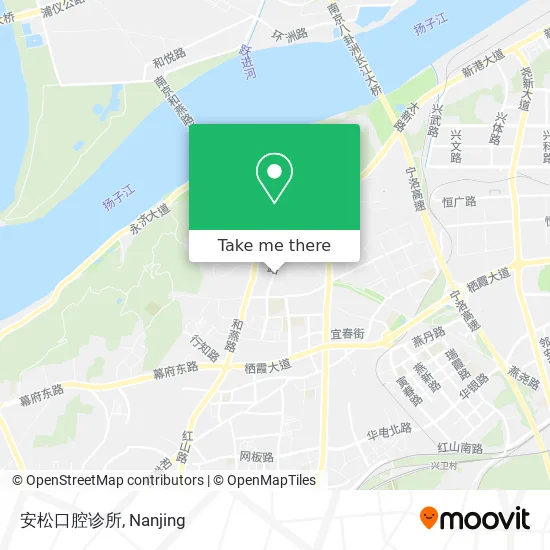 安松口腔诊所 map