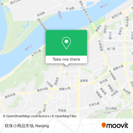联珠小商品市场 map