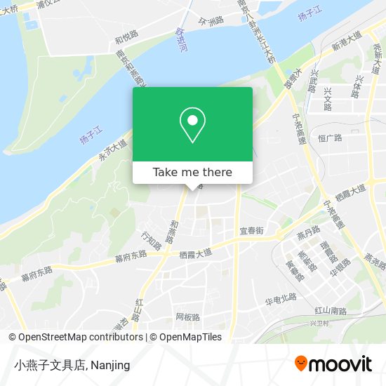 小燕子文具店 map