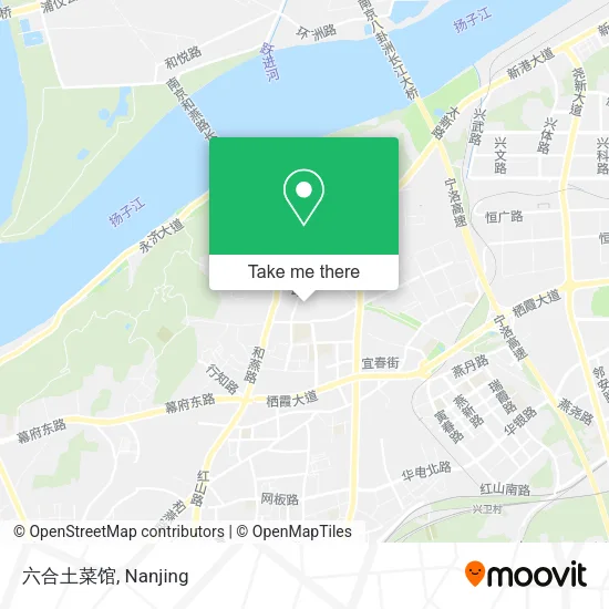 六合土菜馆 map