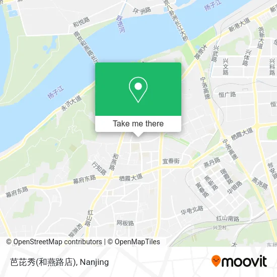 芭芘秀(和燕路店) map