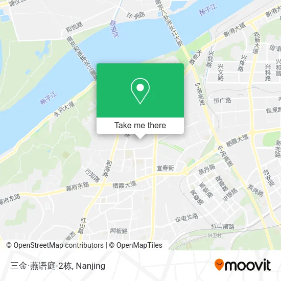 三金·燕语庭-2栋 map