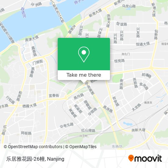 乐居雅花园-26幢 map