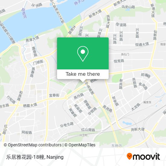 乐居雅花园-18幢 map