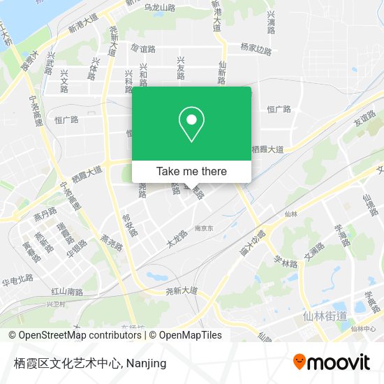 栖霞区文化艺术中心 map