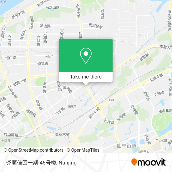 尧顺佳园一期-45号楼 map