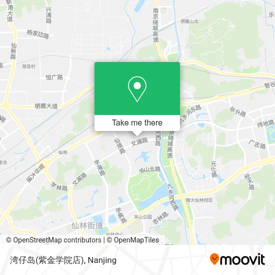 湾仔岛(紫金学院店) map