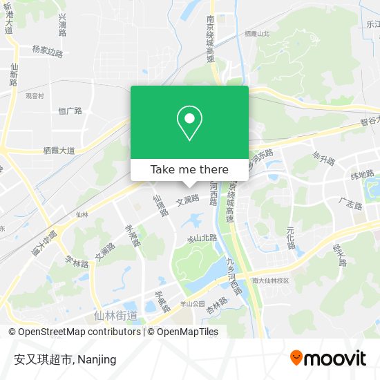 安又琪超市 map