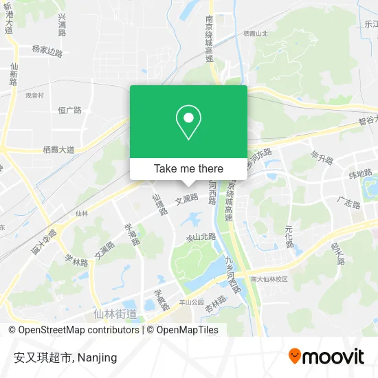 安又琪超市 map