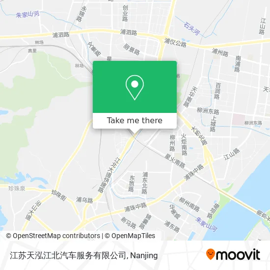 江苏天泓江北汽车服务有限公司 map