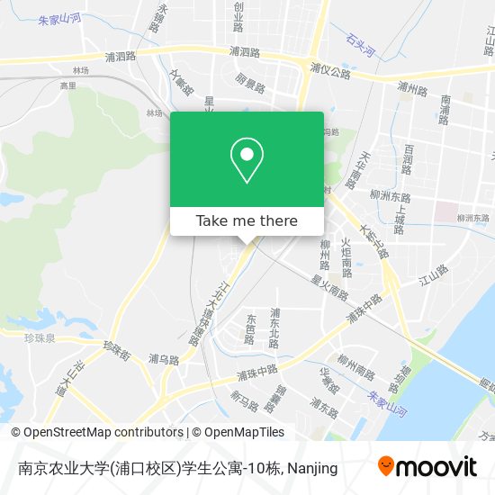 南京农业大学(浦口校区)学生公寓-10栋 map