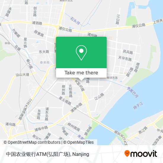 中国农业银行ATM(弘阳广场) map