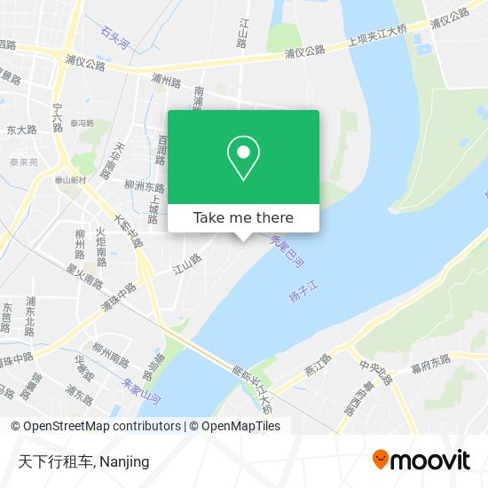 天下行租车 map