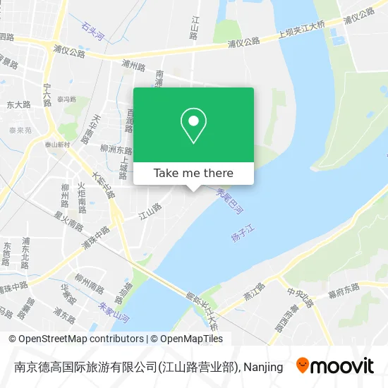 南京德高国际旅游有限公司(江山路营业部) map