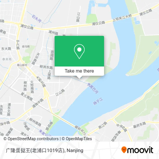 广隆蛋挞王(老浦口1019店) map