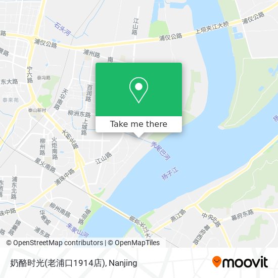 奶酪时光(老浦口1914店) map
