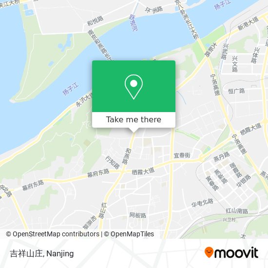 吉祥山庄 map