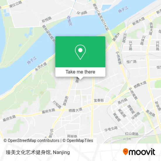 臻美文化艺术健身馆 map