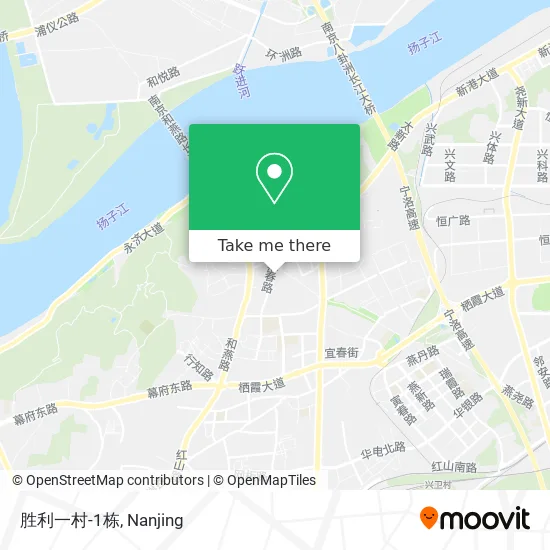 胜利一村-1栋 map