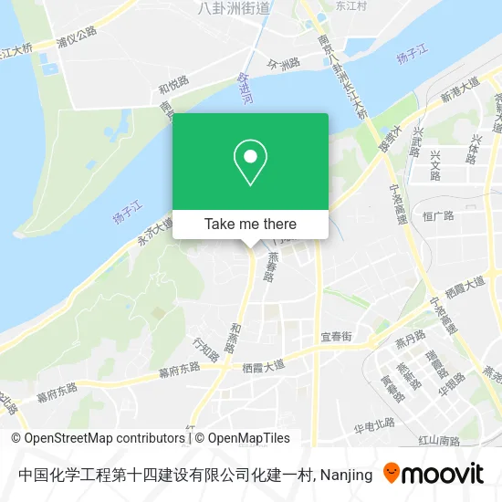 中国化学工程第十四建设有限公司化建一村 map