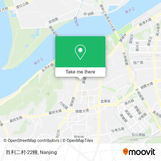 胜利二村-22幢 map