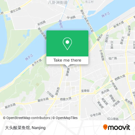 大头酸菜鱼馆 map