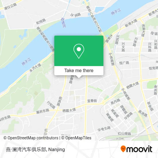 燕·澜湾汽车俱乐部 map
