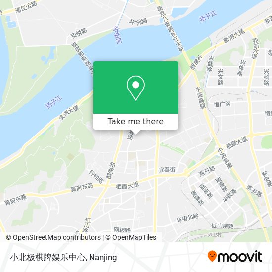 小北极棋牌娱乐中心 map