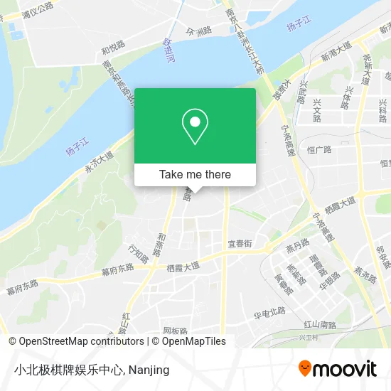 小北极棋牌娱乐中心 map