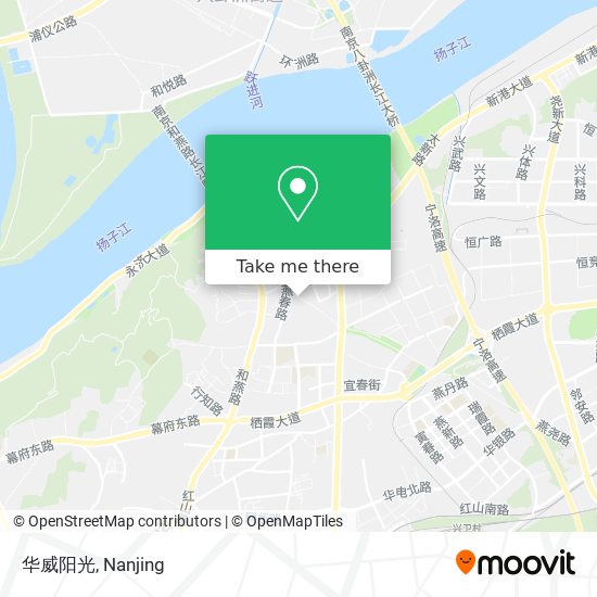 华威阳光 map