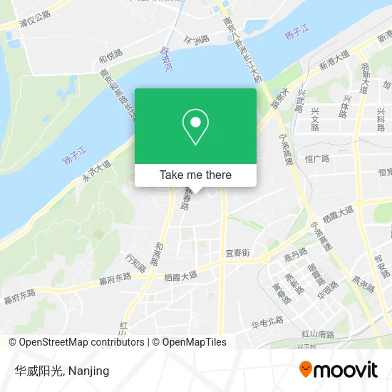 华威阳光 map