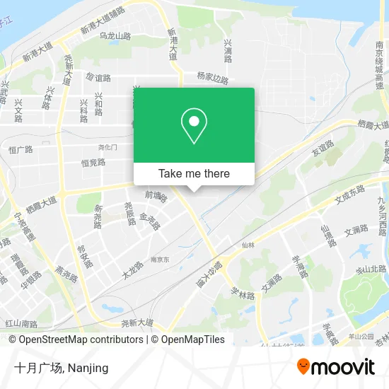 十月广场 map