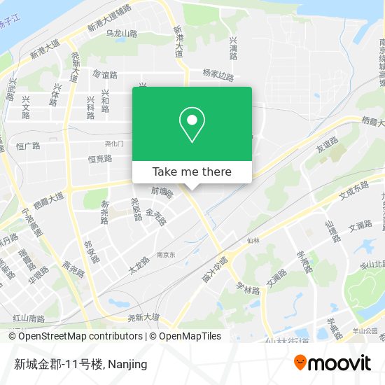 新城金郡-11号楼 map