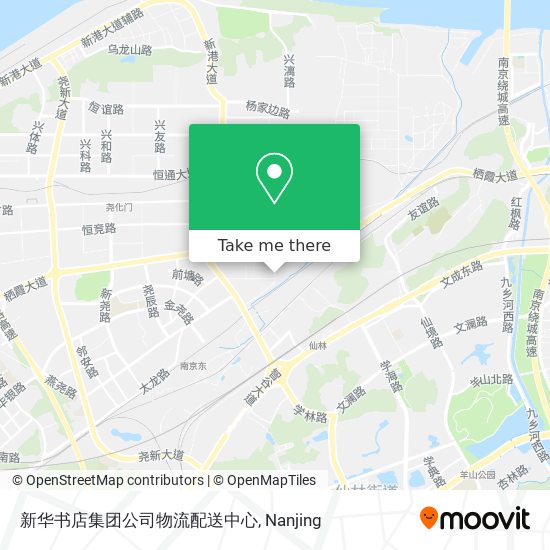 新华书店集团公司物流配送中心 map