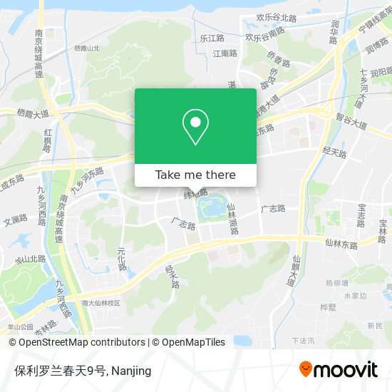 保利罗兰春天9号 map