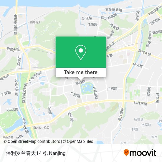 保利罗兰春天14号 map