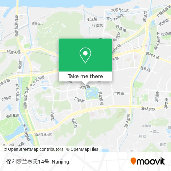 保利罗兰春天14号 map