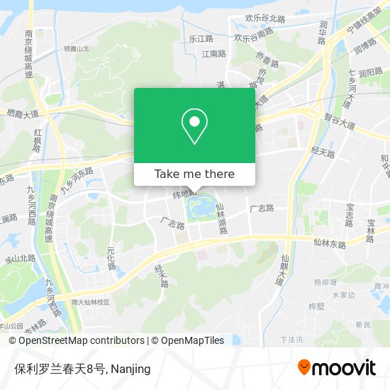 保利罗兰春天8号 map