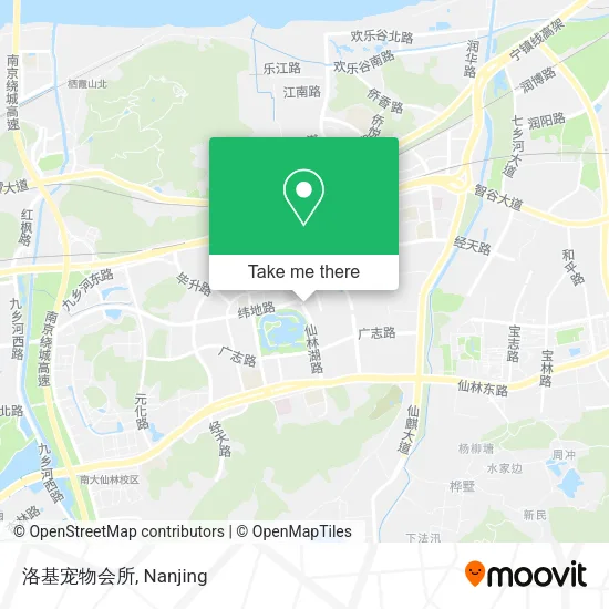 洛基宠物会所 map