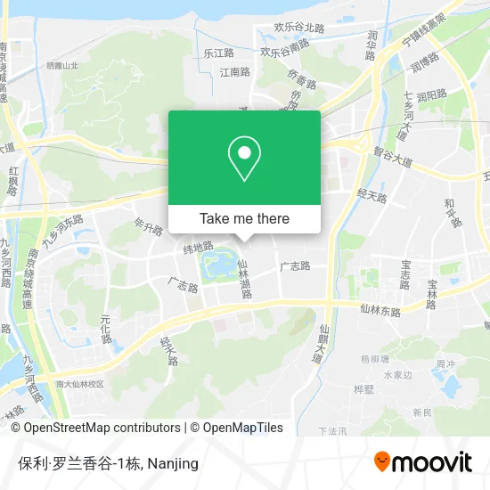 保利·罗兰香谷-1栋 map