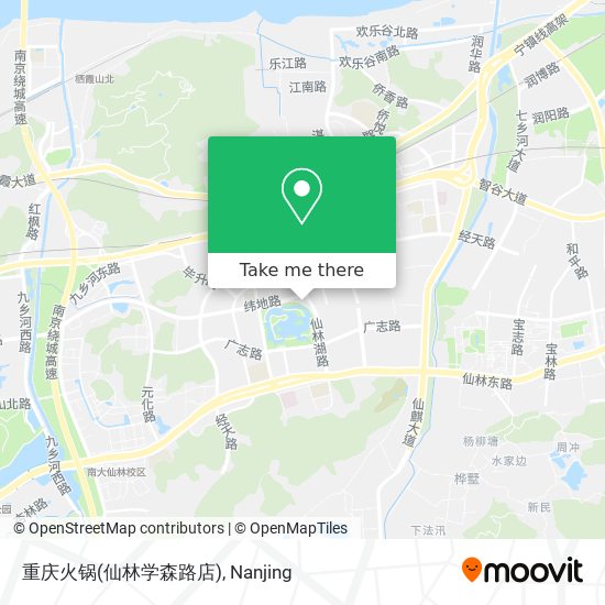 重庆火锅(仙林学森路店) map