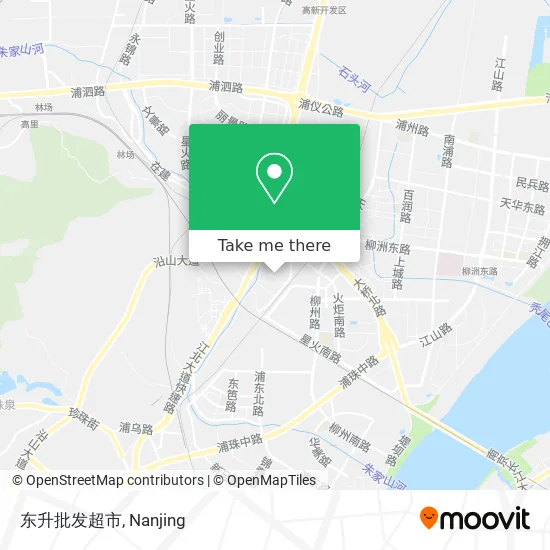 东升批发超市 map
