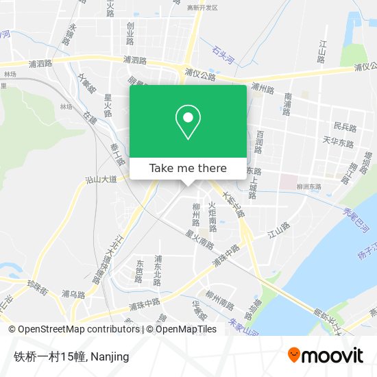 铁桥一村15幢 map