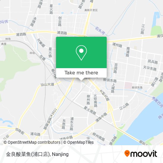 金良酸菜鱼(浦口店) map