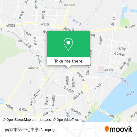 南京市第十七中学 map