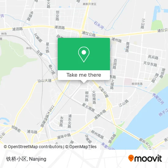 铁桥小区 map